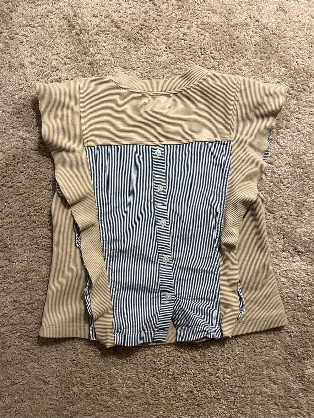 Anthropologie Sleeveless Popover Top - Picture 5 of 7